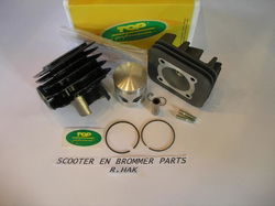 Cilinder Set Dr Top 80 cc Piaggio Ac Zip Tyhoon Stalker Et2