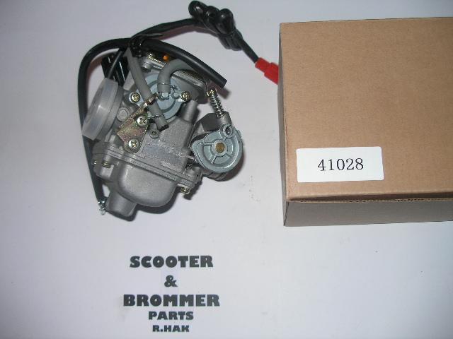 Carburateur 24 mm 4t Gy6 Agm Kymco Sym Baotian Agility Like - Afbeelding 2