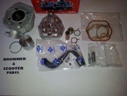 Cilinder 70 cc Airsal Peugeot Speedfight LC vlinder Race ALU