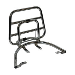 Achterdrager Drager Opklapbaar Zip2000 Zip 2000 Chroom