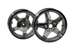 Velgen set Wiel Voor Achter Velg Vespa Lx Vespa S Chroom