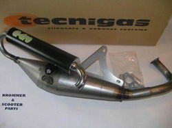 NIEUW Uitlaat Tecnigas Q-Tre Piaggio Gilera Runner Zip Fly