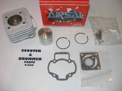 Cilinder Airsal 70 cc Piaggio Zip Typhoon Ntt Sfera Nrg Ac