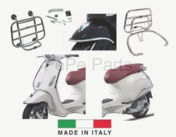 Beugelset FA ITALIA Valbeugels Vespa Primavera Sprint CHROOM