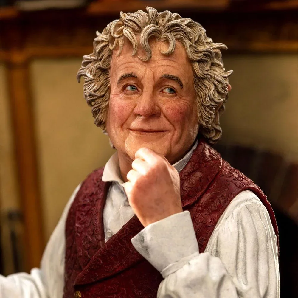 Weta The Lord of the Rings Statue Bilbo Baggins in Bag End - Afbeelding 7