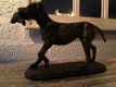 jachthond met prooi in brons-metaal-look.-jacht - hond - 7 - Thumbnail