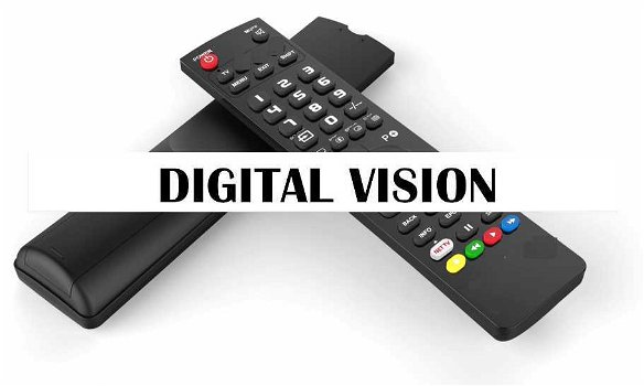 Vervangende afstandsbediening voor de DIGITAL VISION apparatuur. - 0