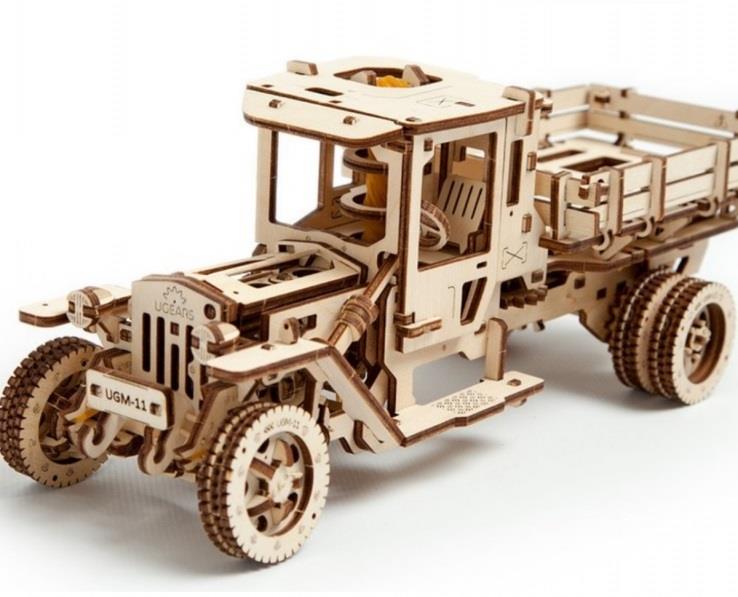Houten bouwpakket Ugears truck UGM-11 34cm - nr. 1