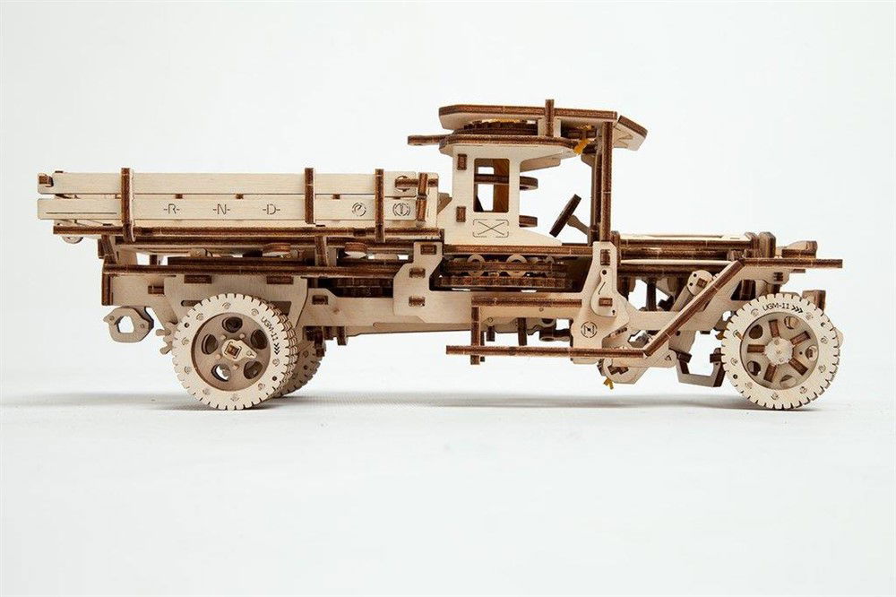 Houten bouwpakket Ugears truck UGM-11 34cm - Afbeelding 3