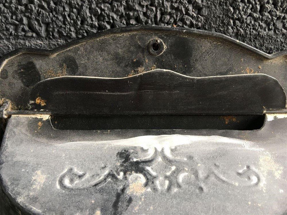 Brievenbus zink vintage, prachtig ontwerp - Afbeelding 4