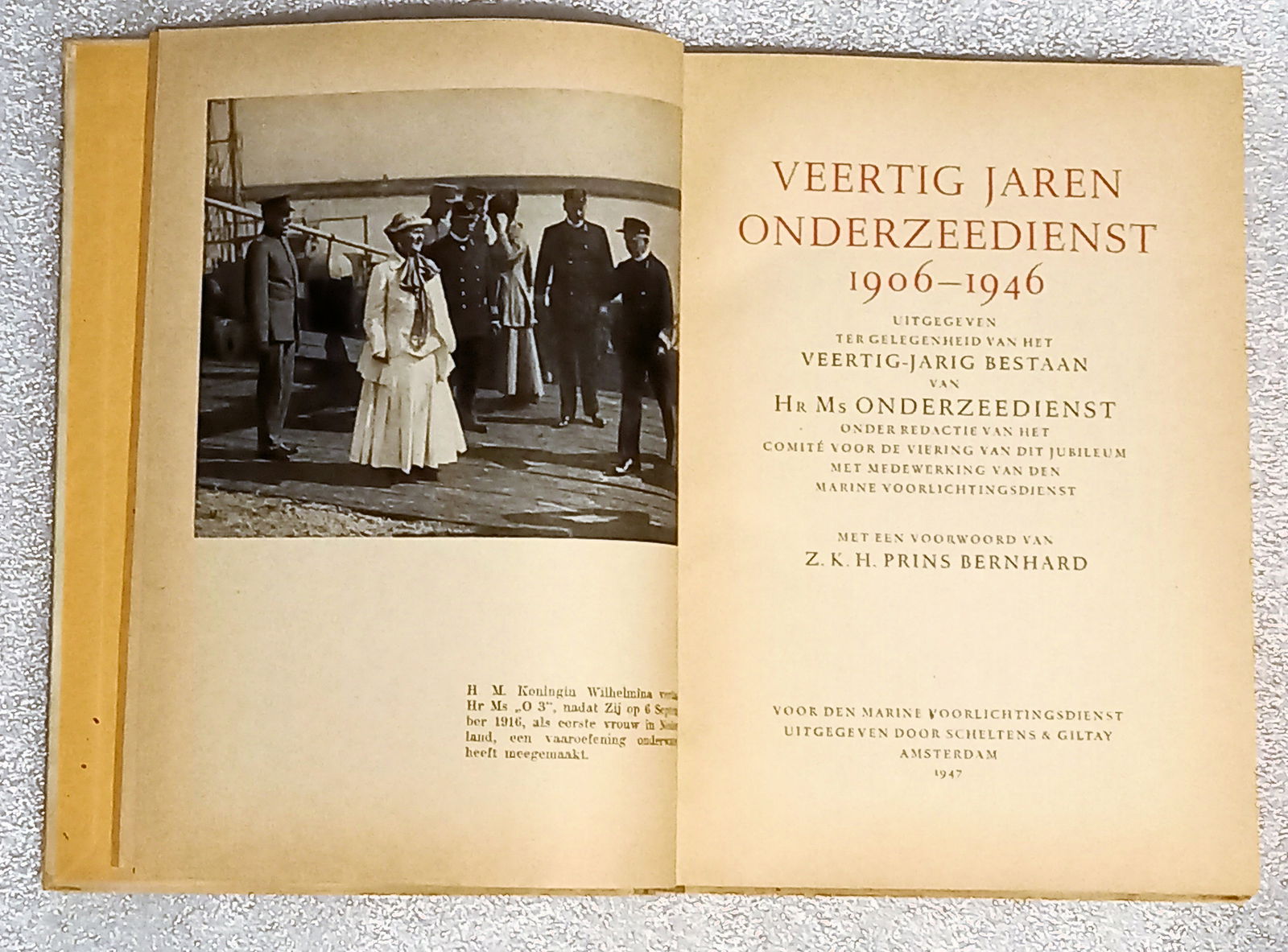 Veertig Jaar Onderzeedienst 1906-1946 HC Onderzeeërs 1947 - Afbeelding 3
