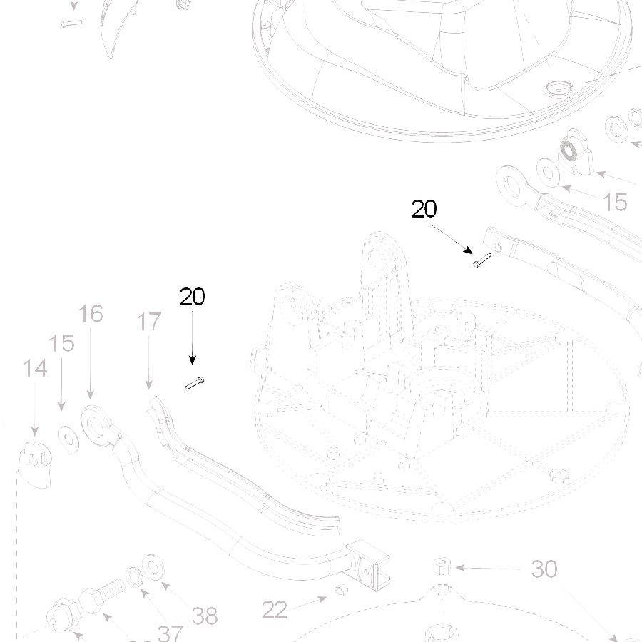 Teleco 10781 spare part Zelftapp.schroef M2.9x9.5 E.65/85 - nr. 1
