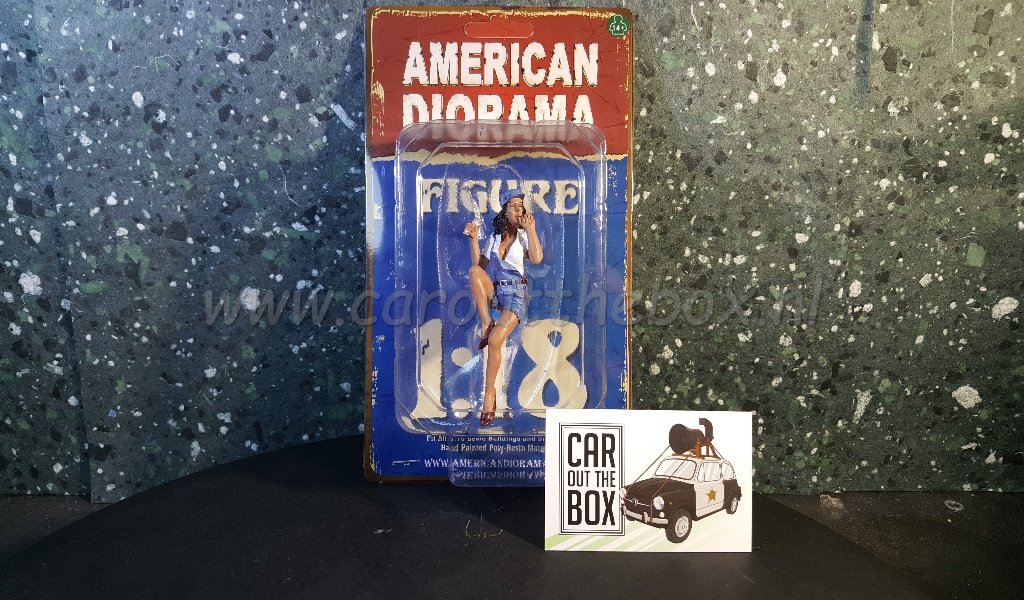 Diorama figuur Mechanic Jessie AD163 1:18 - Afbeelding 4