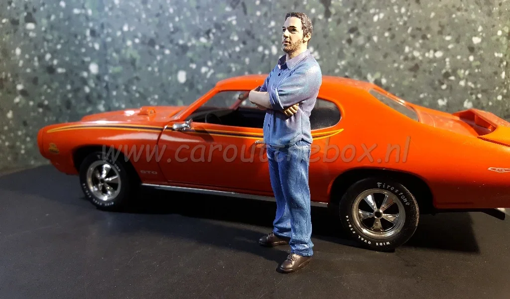 Diorama figuur Mechanic Jessie AD165 1:18 - Afbeelding 2