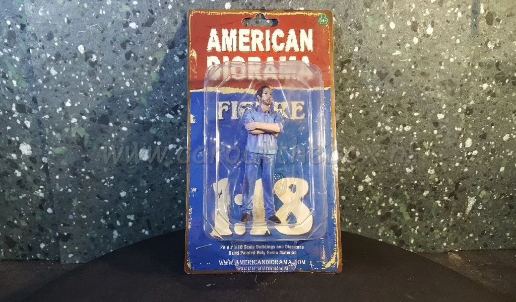 Diorama figuur Mechanic Jessie AD165 1:18 - Afbeelding 3