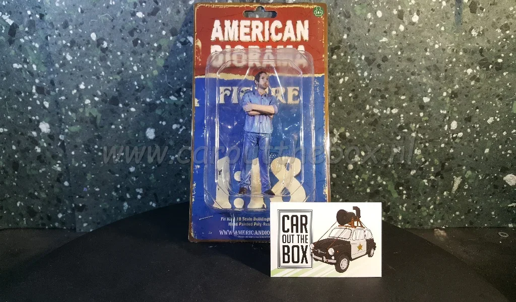 Diorama figuur Mechanic Jessie AD165 1:18 - Afbeelding 4