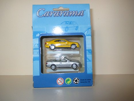 Cararama / 2 Mercedes CLK / 1:72 / Mint in boxes - 1