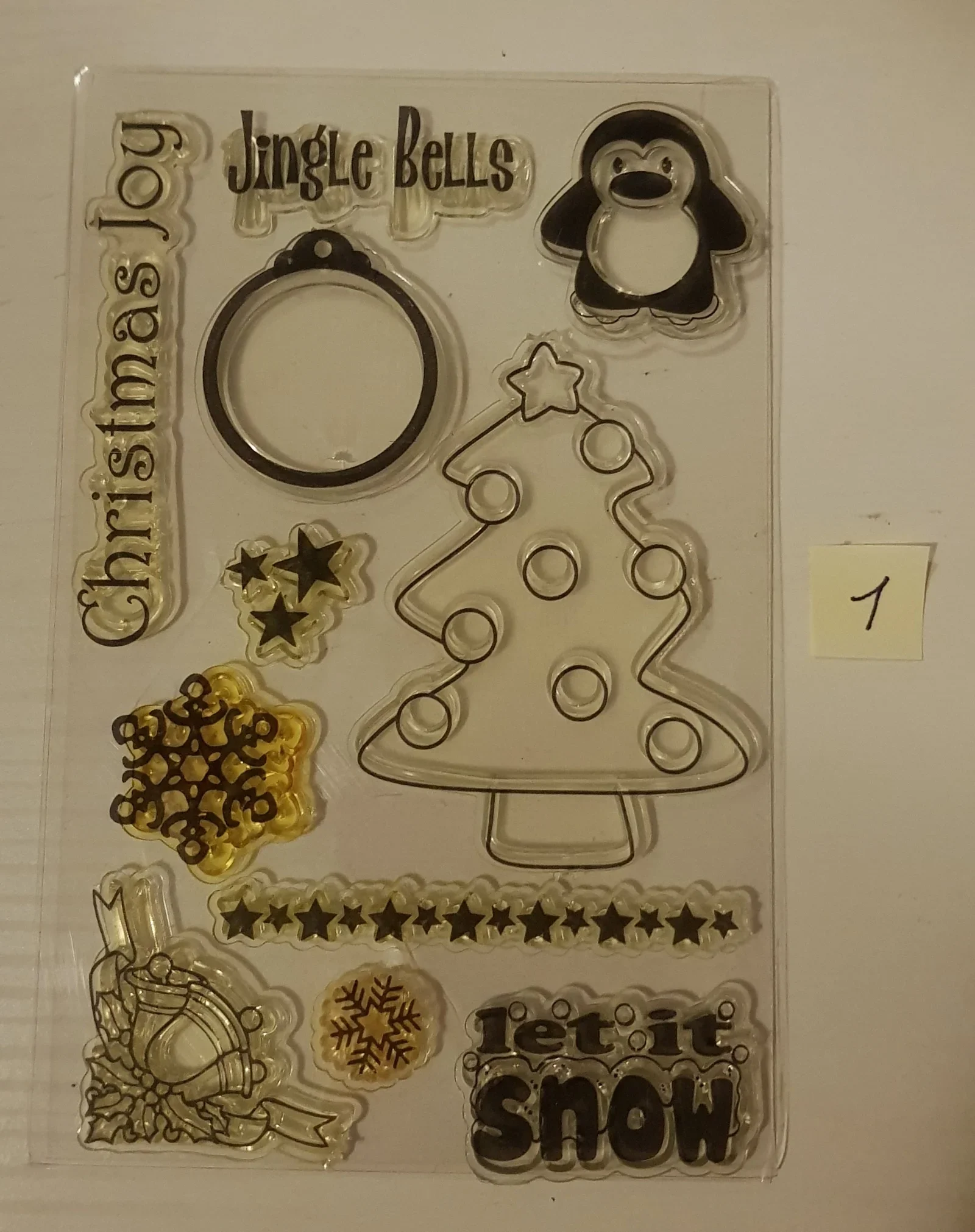 Diverse Clearstempels 001 - nr. 1