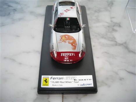 LookSmart / Ferrari 612 Scagletti (zilver) / 1:43 / Mint in box - 1
