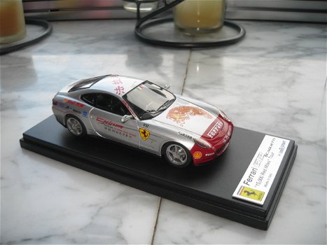 LookSmart / Ferrari 612 Scagletti (zilver) / 1:43 / Mint in box - 3