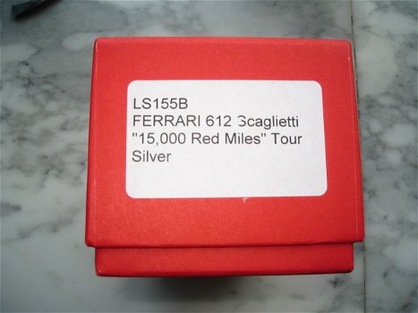 LookSmart / Ferrari 612 Scagletti (zilver) / 1:43 / Mint in box - 5