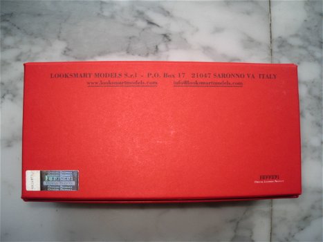 LookSmart / Ferrari 612 Scagletti (zilver) / 1:43 / Mint in box - 6