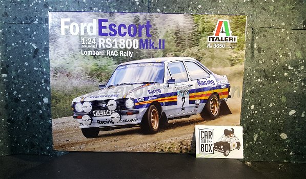 Ford Escort RS1800 RAC Rally 1:24 Italeri - 3