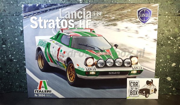 Lancia Stratos HF 1:24 Italeri - 3