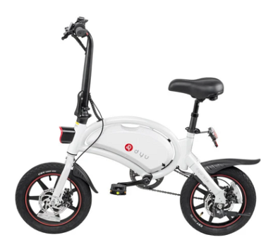 DYU D3+ Folding Moped Electric Bike 14 Inch Speed 45km Range - 7