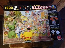 Puzzel: Elzzup? 4 : Groene vingers - 1000 stukjes - compleet??? 