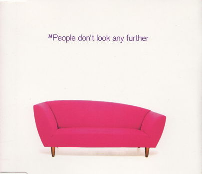 M People ‎– Don't Look Any Further (3 Track CDSingle) - 0