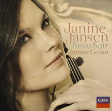 Janine Jansen, Itamar Golan ‎– Beau Soir  (CD & DVD) Nieuw/Gesealed