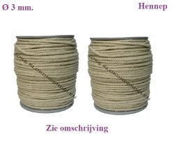 = 100 mtr. Comtoise touw = Ø 3 mm. =42336