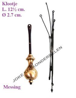 = Comtoise slingerklootje + draad =44971
