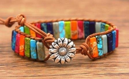 Chakra armband uit India - 0