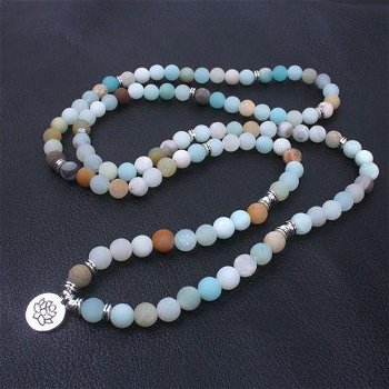 Amazoniet mala met Lotus bedel - 1