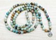 Amazoniet mala ketting met Levensboom bedel - 1 - Thumbnail