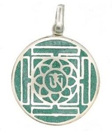 Ohm Mandala Amulet 