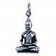 Boeddha hanger van zilver met fraaie details - 1 - Thumbnail