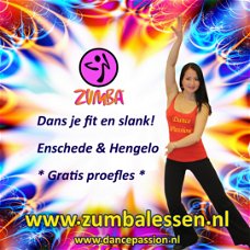 Dans je fit en slank met Zumba bij Dance Passion