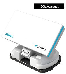 Xsarius Snipe 3, vol automatische satelliet schotel.