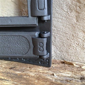 Ovendeur, ijzer + glazen kijkvenster-oven -deur - 6