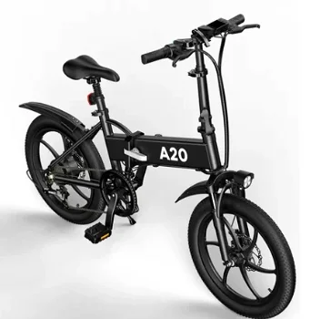 ADO A20 Electric Folding Bike 350W IPX5 35km/h 60km Range - 0