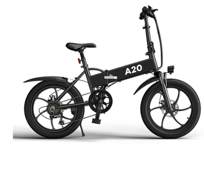 ADO A20 Electric Folding Bike 350W IPX5 35km/h 60km Range - 2