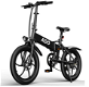 ADO A20 Electric Folding Bike 350W IPX5 35km/h 60km Range - 3 - Thumbnail