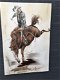 Fors en fraai olieverfdoek op canvas,de rodeo horse rider - 4 - Thumbnail