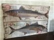 Set van 2 Houten wandborden-daarop: makreel&tonijn - 0 - Thumbnail