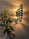 Wandlamp chrome-nikkel, super mooi en apart-lamp-deco - 2 - Thumbnail