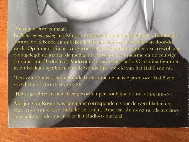 Italië op maandag - Marjon van Royen - Afbeelding 2