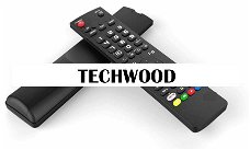 Vervangende afstandsbediening voor de Techwood apparatuur.